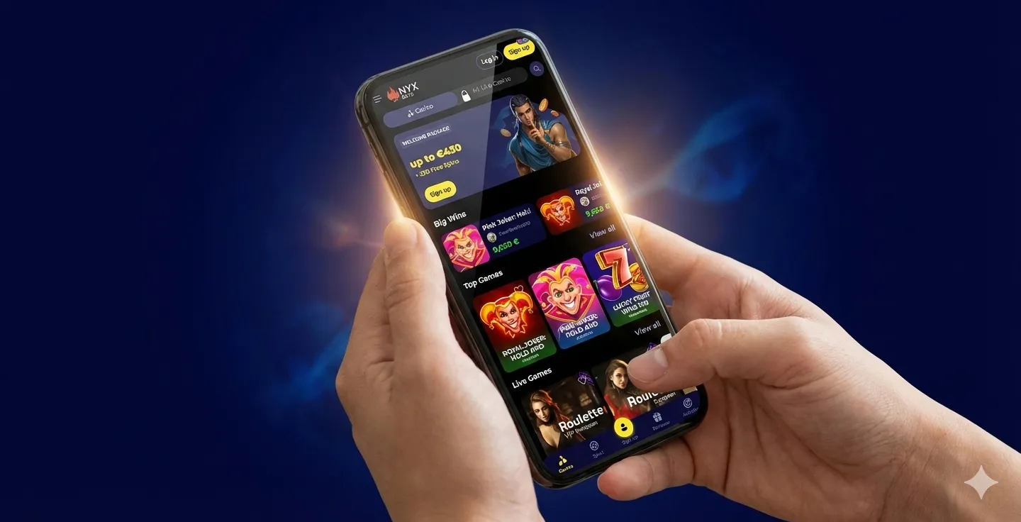 Nyx Casino Mobiele App